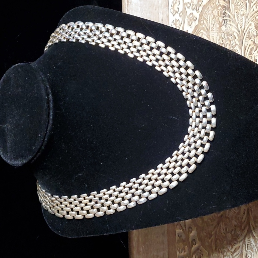 Silver Link Necklace